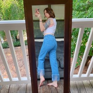 HP✨FOREVER 21 | Frayed Ankle Jeans